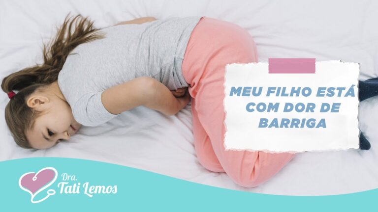Como lidar com reclamações de dor na barriga do meu filho