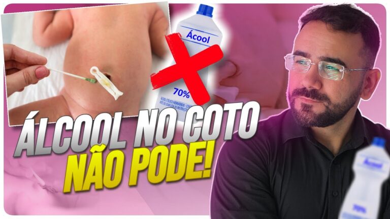 Alcool no umbigo do bebê: mitos e verdades